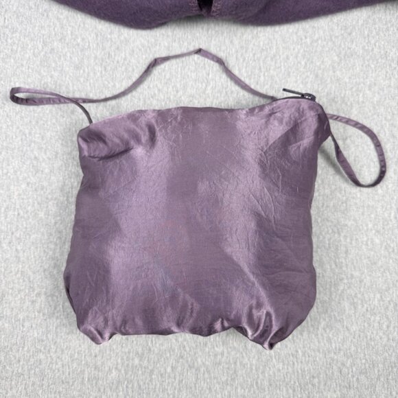 Lundstrom La Parka Small Wool Coat Southwest Tribal Faux Fur 2 PC Nylon Overcoat - Picture 9 of 16